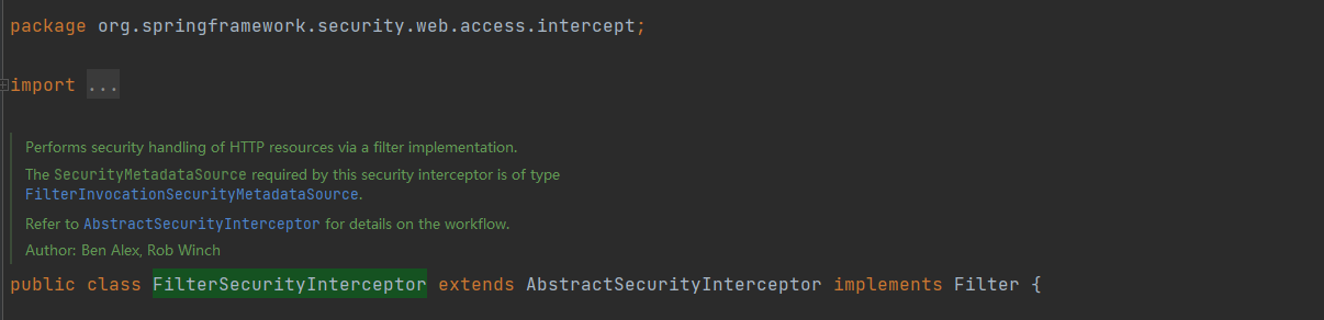 Spring Security 基于URL的权限判断源码解析_java