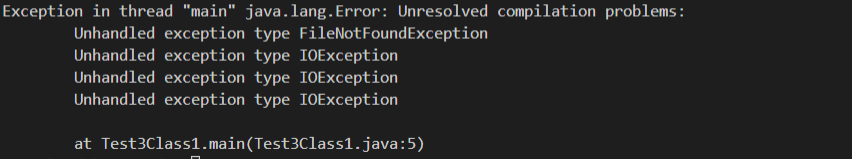 Java报错：Unresolved compilation problem 解决原因