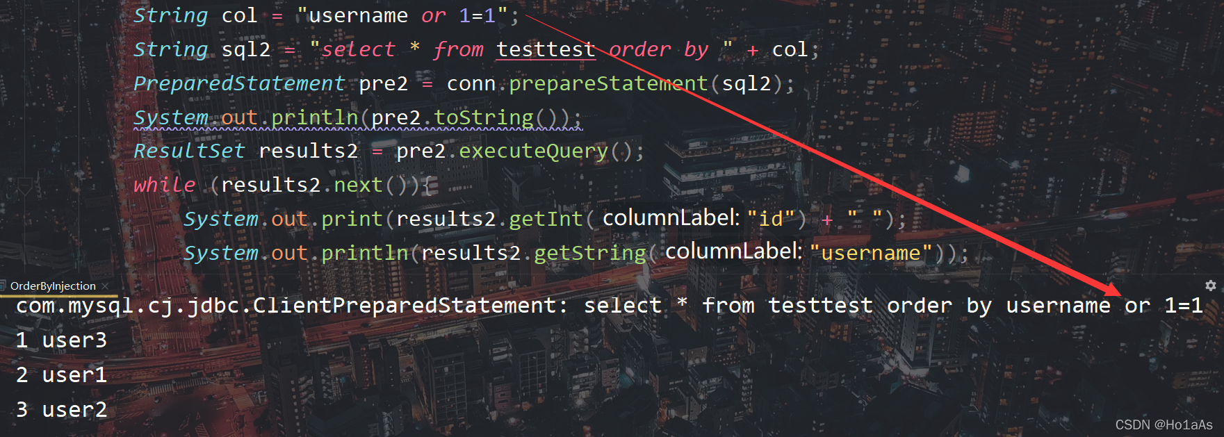 『Java安全』SQL安全-ORDER BY注入 网络技术 第4张